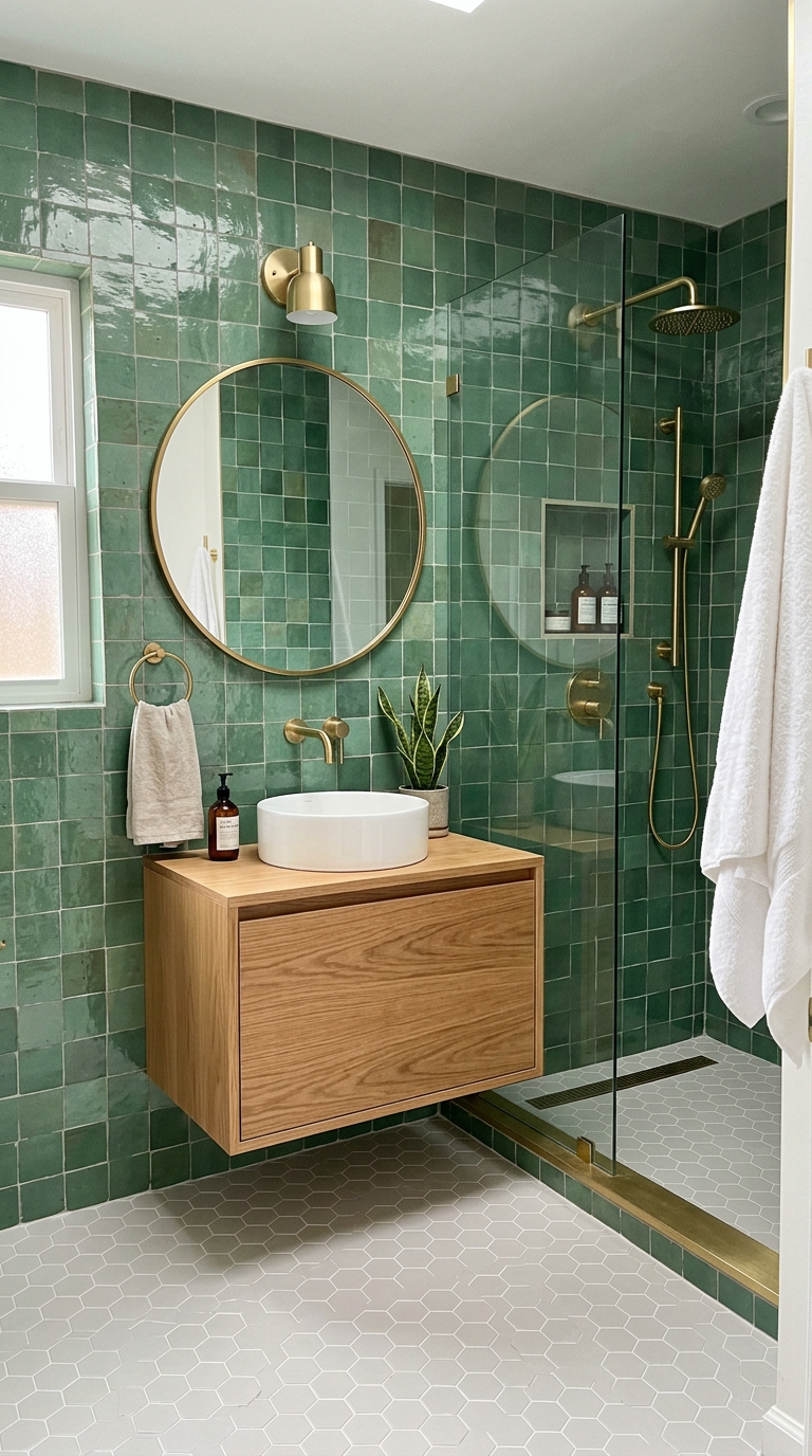 Sample after photo of the remodeled bathroom